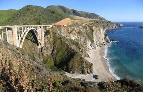 Bixby Bridge by James B Toy. Click to enlarge or purchase.