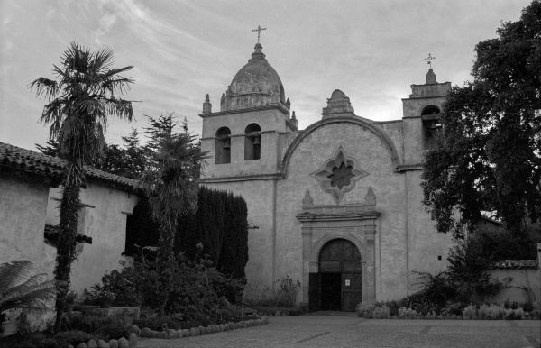 Carmel Mission by James B Toy. Click to enlarge or purchase.
