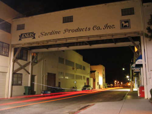 Aeneas Overpass On Cannery Row by James B Toy. Click to enlarge or purchase.