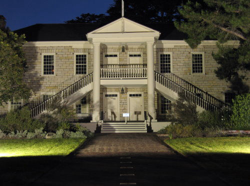 Colton Hall At Night by James B Toy. Click to enlarge or purchase.