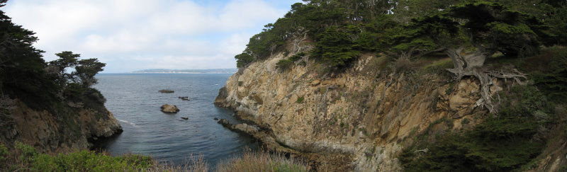 Cypress Cove Panorama by James B Toy. Click to enlarge or purchase.