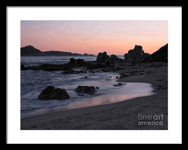 Stewart's Cove At Sunset by James B Toy. Click to enlarge or purchase.