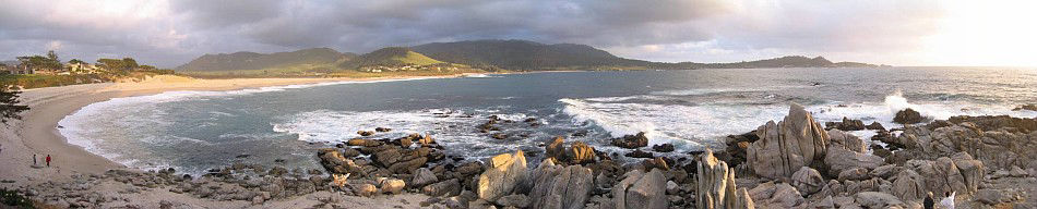 Stewarts Cove Panorama by James B Toy. Click to enlarge.