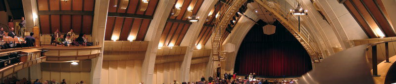 Sunset Center Auditorium photo by James B Toy. Click to enlarge.