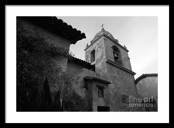 Carmel Mission Bell Tower by James B Toy. Click to view or purchase.