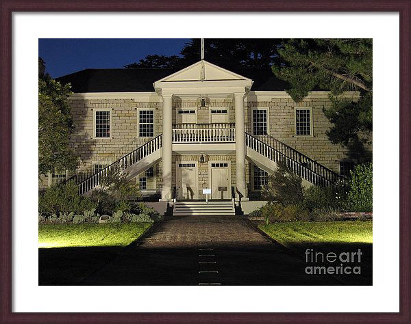 Colton Hall At Night by James B Toy. Click to view or purchase.